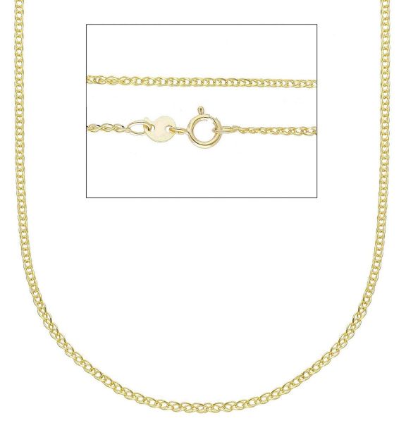 Imagen de Cadena Espiga oro amarillo macizo 9k | 45 cm 