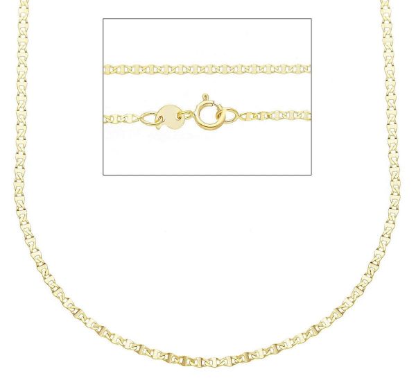 Imagen de Cadena Calabrote oro amarillo macizo 9k | 40 cm 