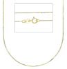 Imagen de Cadena Veneciana oro amarillo macizo 9k | 40 cm 