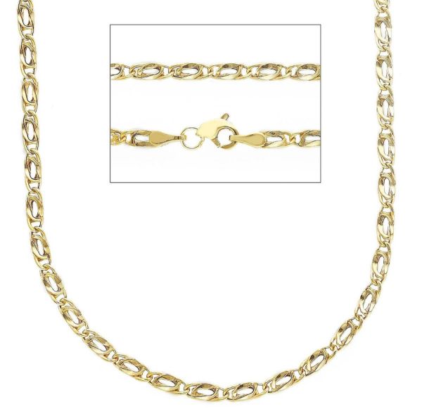 Immagine di Girocollo maglia Pernice uomo oro giallo 9k | 60 cm