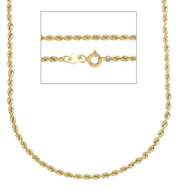 Immagine di Collana Corda da donna oro giallo 9k | 40 cm 