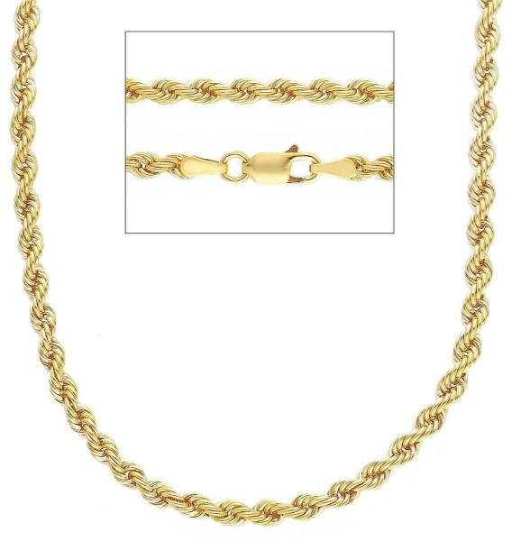 Imagen de Collar malla Cordón oro amarillo 9k | 45 cm 