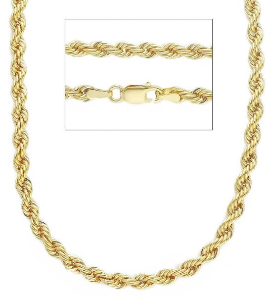 Immagine di Collana Corda oro giallo 9k | 50 cm