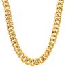 Immagine di Collana maglia Groumette oro giallo 18k | 45 cm 