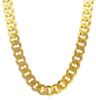 Picture of 18k yellow gold Cuban link chain Necklace | 50 cm