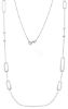 Picture of 18k white gold long chain Necklace | 80 cm
