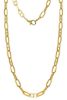 Immagine di Collana Rolò lunga alternata oro giallo 18k | 80 cm 