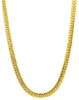 Imagen de Collar de Serpiente plano oro amarillo 9k para  mujer | 42 cm 