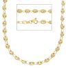 Immagine di Collana maglia Marina uomo donna oro giallo 9k | 50 cm