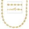 Imagen de Collar malla Marina para hombre y mujer oro amarillo 9k | 60 cm 