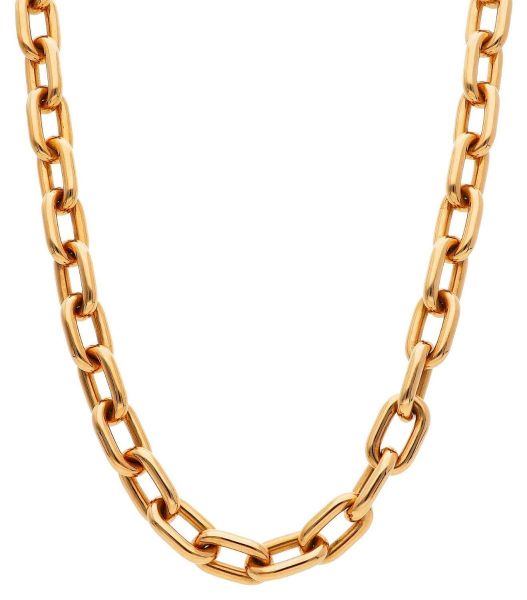 Imagen de Collar Belcher para mujer oro rosa 18k | 42 cm 