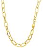 Picture of 18k yellow gold Cable Necklace | 45 cm