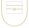 Immagine di Collana Rolò uomo donna oro massiccio giallo 9k | 50 cm