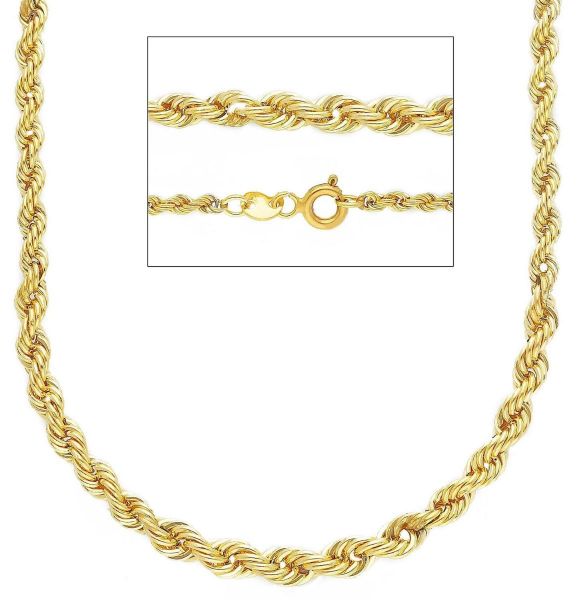 Immagine di Collana Corda scalare oro giallo 9k | 50 cm
