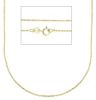 Imagen de Collar eslabón Espiga oro amarillo macizo 9k | 40 cm 