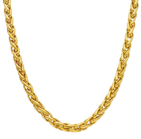 Immagine di Collana maglia Palma oro giallo 18k | 45 cm 