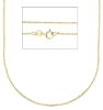 Imagen de Collar eslabón Espiga oro amarillo macizo 9k | 45 cm 