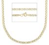 Imagen de Collar eslabón Calabrote oro amarillo 9k | 45 cm 