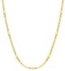 Picture of 9k yellow gold tubular Necklace | 50 cm