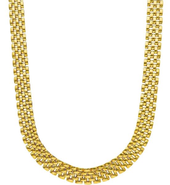 Immagine di Girocollo maglia Cartier Panthère oro giallo 18k | 44 cm