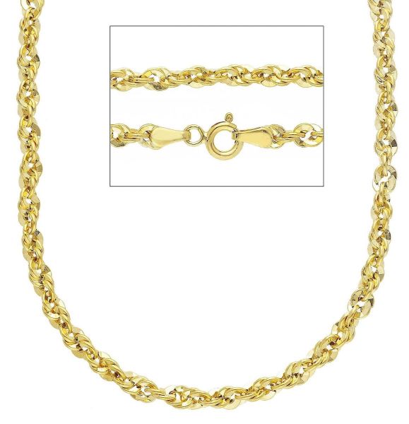 Immagine di Collana Corda da donna oro giallo 9k | 45 cm 