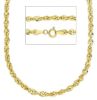 Imagen de Gargantilla malla Cordón oro amarillo 9k | 50 cm 