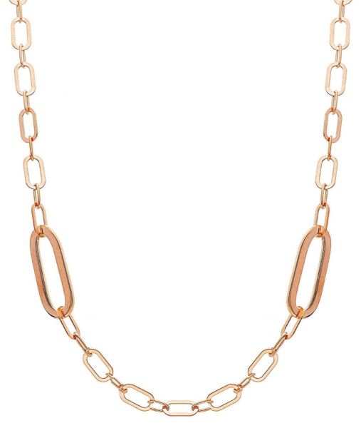 Picture of 18k rose gold Italian chain Chocker | 40 cm