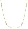 Picture of 18k tricolor gold Italian chain Chocker | 40 cm