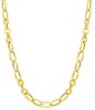 Picture of 18k yellow gold Italian chain Necklace | 45 cm