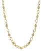 Picture of 18k yellow gold Italian chain Necklace | 45 cm