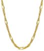 Picture of 18k yellow gold Byzantine chain Necklace | 45 cm