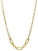Picture of 18k yellow gold Italian chain Necklace | 45 cm