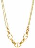 Imagen de Gargantilla eslabón Marina oro amarillo 18k | 45 cm 