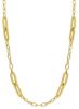 Imagen de Gargantilla malla Belcher oro amarillo 18k | 45 cm 