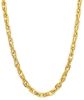 Picture of 18k yellow gold Italian chain Necklace | 45 cm