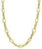Immagine di Girocollo maglia intrecciata da donna oro giallo 18k | 45 cm 