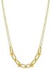 Picture of 18k yellow gold Italian chain Necklace | 45 cm
