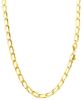Picture of 18k yellow gold Italian chain Necklace | 45 cm