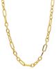 Immagine di Girocollo maglia fantasia oro giallo 18k | 45 cm 