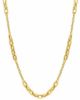Immagine di Girocollo maglia fantasia oro giallo 18k | 50 cm 