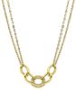 Picture of 9k yellow gold Italian chain Necklace | 45 cm