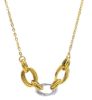 Immagine di Girocollo maglia fantasia oro bicolor 9k | 45 cm