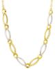 Immagine di Girocollo maglia fantasia oro bicolor 9k | 45 cm