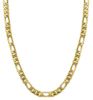Imagen de Chocker Figaro 3+1 oro amarillo 18k | 42 cm 