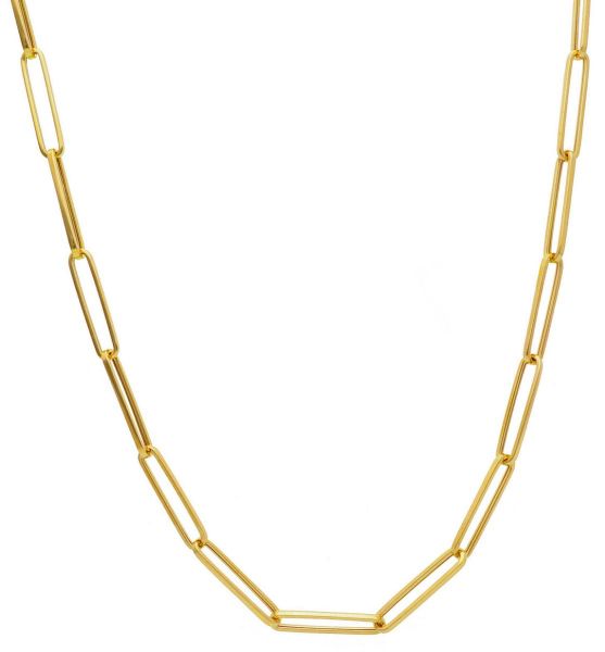 Imagen de Gargantilla Forzada oro amarillo 18k | 45 cm 
