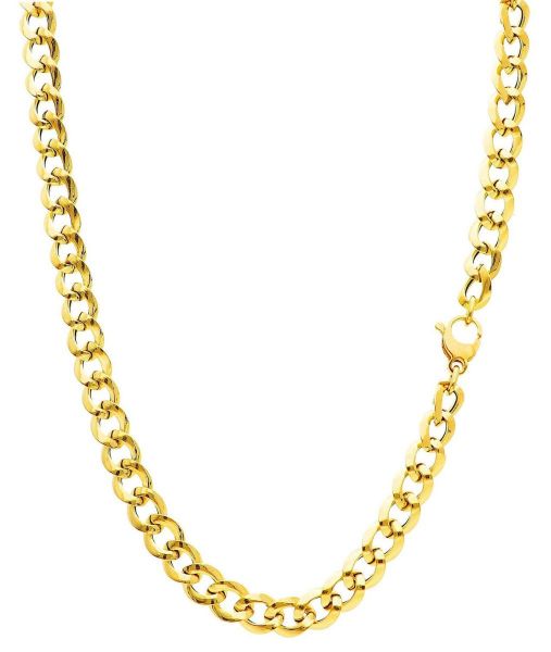 Imagen de Cadena Groumette oro amarillo 18k | 45 cm 