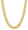 Immagine di Girocollo maglia Groumette oro giallo 18k | 45 cm 