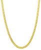 Immagine di Girocollo maglia Cubana oro giallo 9k | 45 cm 