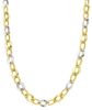 Immagine di Girocollo Barbazzale oro bicolor 18k | 45 cm 