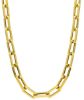 Immagine di Girocollo Paperclip da donna oro giallo 18k | 45 cm 